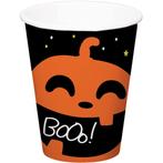 Halloween bekers Booo!, Nieuw, Verzenden