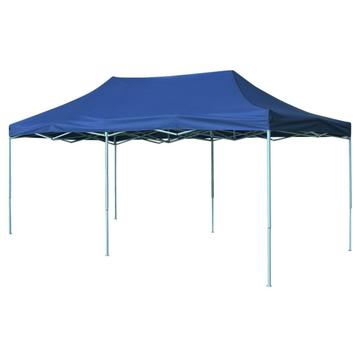 vidaXL Vouwtent pop-up 3x6 m blauw, Verzenden