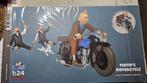 Moulinsart - Figurine - Tintin and its motorcycle - King, Nieuw