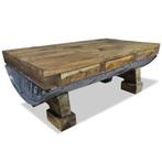 vidaXL Salontafel 90x50x35 cm gemengd gerecycled hout, Verzenden