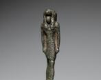 Égypte ancienne Bronze Amulette de la déesse Nehebkau.