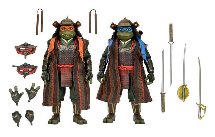 Teenage Mutant Ninja Turtles III Action Figure 2-Pack Leonar, Verzamelen, Film en Tv, Ophalen of Verzenden