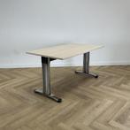 bureau 140x80 cm, ahorn - chroom, Maison & Meubles, Bureaux, Bureau