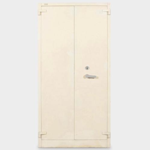 Holland Safety Brandwerende kast, lichtgrijs, 195 x 95 cm..., Maison & Meubles, Armoires | Armoires à porte coulissante & Armoires à archives