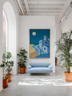 Nelson F. León - Nocturno de Costa XL, Antiek en Kunst