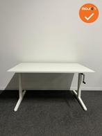 Ahrend Balance Slinger bureau -120x80 - Wit met wit bestaand, Werkplek, Ophalen of Verzenden, Gebruikt, Bureau