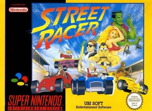Street Racer-Standaard (SNES) Gebruikt, Games en Spelcomputers, Games | Nintendo Super NES, Ophalen of Verzenden