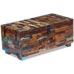 vidaXL Salontafel kist 80x40x35 cm massief gerecycled hout, Verzenden