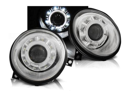 Daylight Chrome koplampen geschikt voor VW Lupo, Autos : Pièces & Accessoires, Éclairage, Envoi