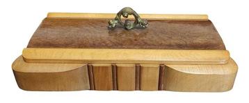 Sigarettendoos - Art-deco - Hout