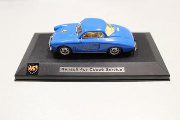 AM.71 1:43 - Modelauto - Renault 4cv coupé Service Renault.