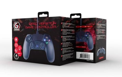 Gembird controller draad bedraad playstation 3 4 5 PS3 + PS4, Games en Spelcomputers, Spelcomputers | Sony PlayStation 4, Nieuw