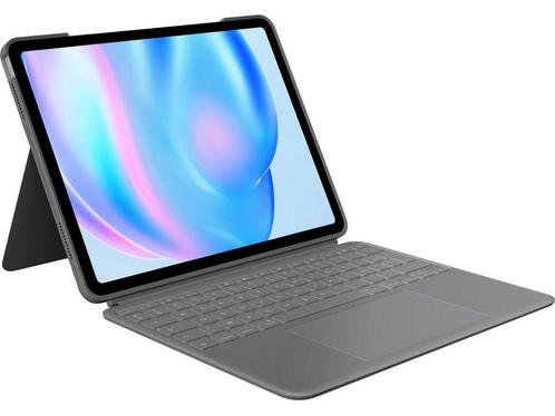 Logitech Combo Touch - Tablettoetsenbord - Geschikt voor, Audio, Tv en Foto, Televisies, Zo goed als nieuw, Verzenden