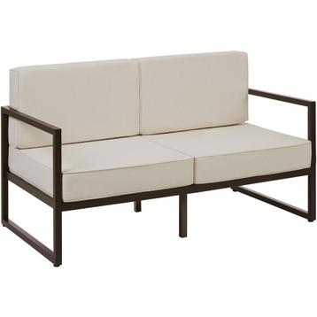 tectake Tuin-loungebank Comosa, 2-zits, ultradikke kussens -, Tuin en Terras, Verzenden, Nieuw