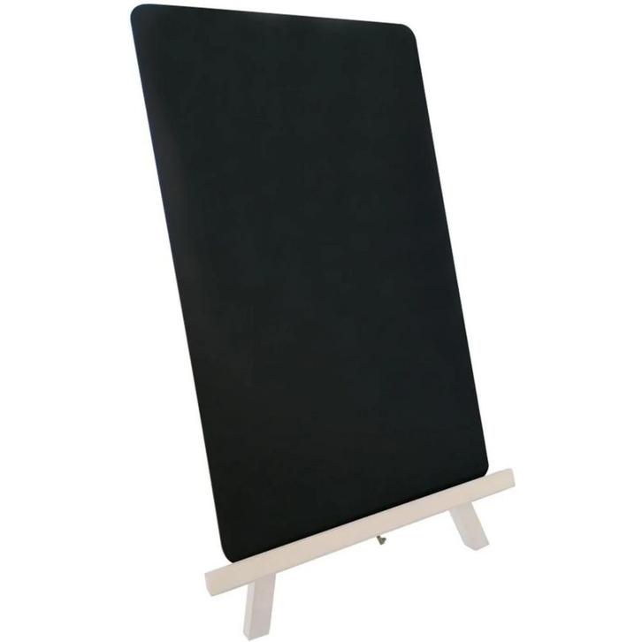 Krijtbord | Hout | Incl. Ezel | 220x210x360(h)mm HENDI, Articles professionnels, Horeca | Équipement de cuisine, Envoi