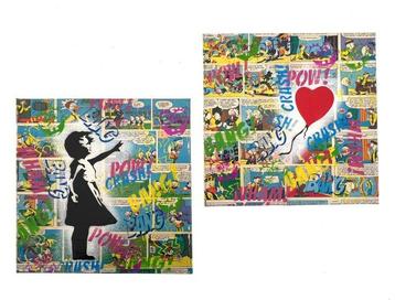 Koen Betjes (XXI) - banksy’s girl with balloon x Street (2