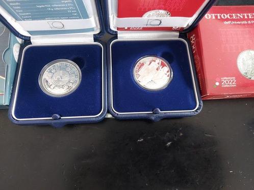Italië. 5 Euro 2020/2022 (2 monete) Proof  (Zonder, Postzegels en Munten, Munten | Europa | Euromunten
