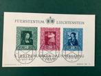 Liechtenstein 1949 - Postzegeltentoonstelling met eerste dag, Gestempeld
