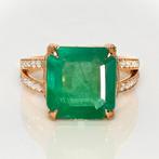 Zonder Minimumprijs - Ring - 14 karaat Roségoud, 6,74ct, Nieuw