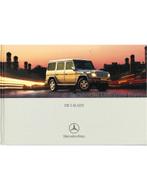 2000 MERCEDES BENZ G KLASSE HARDCOVER BROCHURE DUITS, Nieuw