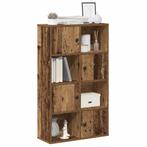 vidaXL Boekenkast 60x24x101,5 cm bewerkt hout oud, Huis en Inrichting, Verzenden, Nieuw