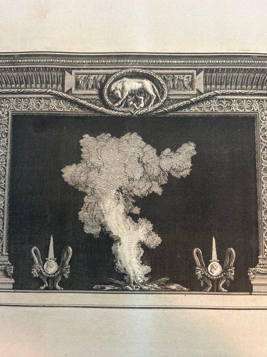 Giovanni Battista Piranesi (1720-1778) - Camino con fregio, Antiek en Kunst, Antiek | Overige Antiek
