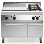 Fornuis/Doorkookplaat + Heteluchtoven | 650 LINE | Gas | 2, Verzenden, Nieuw in verpakking