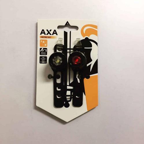 AXA retro verlichtingset, Fietsen en Brommers, Fietsaccessoires | Fietsverlichting, Nieuw, Verzenden