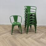 Tweedehands complete set van 6 stuks TOLIX design, Huis en Inrichting, Gebruikt, Metaal, Vijf, Zes of meer stoelen