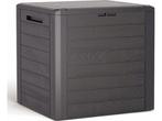 Veiling - Woodebox Tuinkist Kussenbox Afsluitbaar 140L, Nieuw