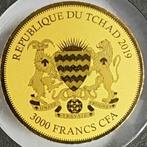 Tchad. 3000 Francs CFA 2019 Buffalo 1/500 oz .999 (Sans