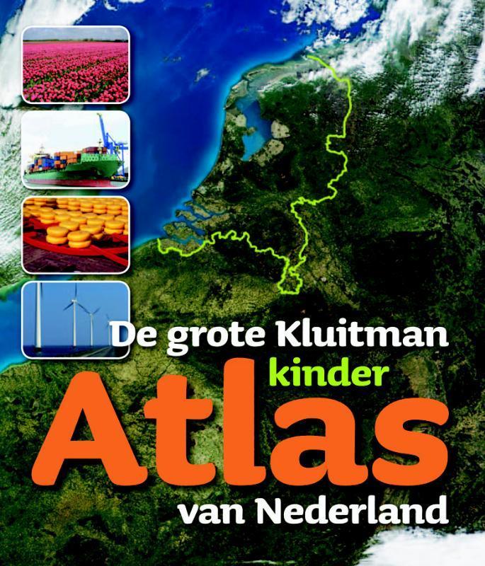 De grote Kluitman kinderatlas van Nederland 9789020691474, Livres, Livres pour enfants | Jeunesse | 10 à 12 ans, Envoi