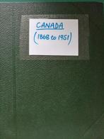 Canada  - Album 1868 à 1951, 32 pages. CV 2000 £+, Timbres & Monnaies