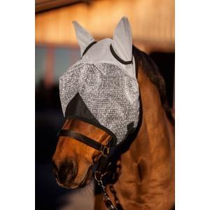 Vliegenmasker met oor- en - uv-bescherming, warmbloed -, Animaux & Accessoires, Chevaux & Poneys | Autres trucs de cheval