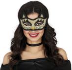 Venetiaans Oogmasker Goud Kat, Verzenden, Nieuw