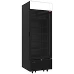 Vrieskast | 646L | Zwart | -18°C/-24°C | Statisch +, Verzenden, Nieuw in verpakking