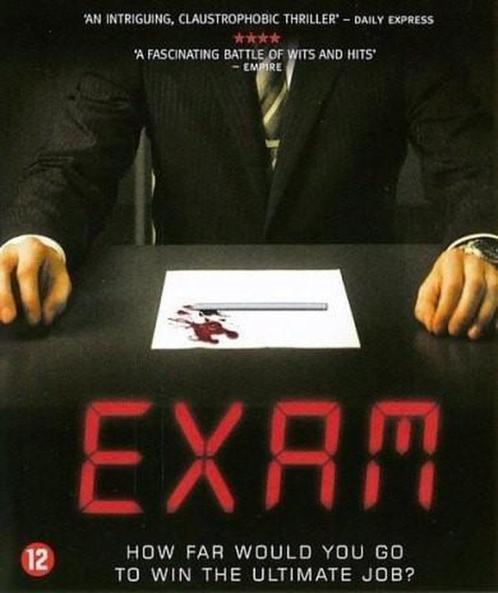 Exam (blu-ray tweedehands film), CD & DVD, Blu-ray, Enlèvement ou Envoi