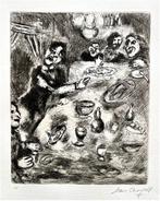 Marc Chagall (1887-1985) - hand signed - Fables de la, Antiek en Kunst