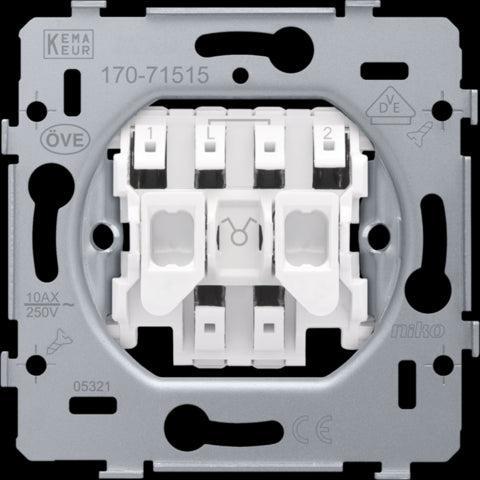 Niko Basis Element Installatie Schakelaar - 170-71515, Doe-het-zelf en Bouw, Elektriciteit en Kabels, Verzenden