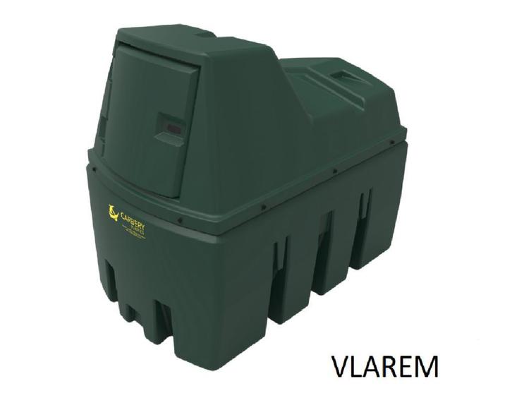 Dieseltank Carbery Vlarem premium 2500 ltr horizontaal, Doe-het-zelf en Bouw, Overige Doe-Het-Zelf en Bouw, Nieuw, Verzenden