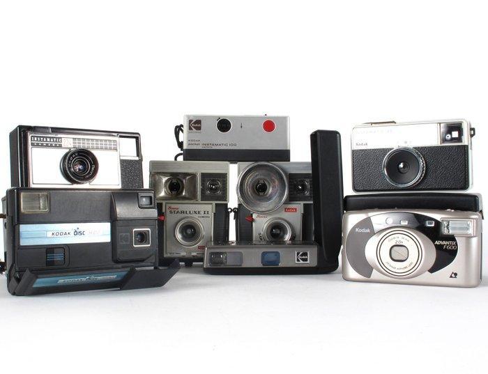 Kodak Lot de huit appareils argentiques divers Kodak // Lire, TV, Hi-fi & Vidéo, Appareils photo analogiques