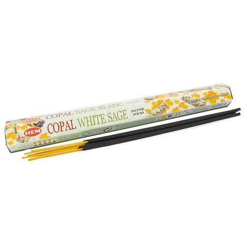 HEM Copal White Sage Wierook (pakje á 20 stokjes), Huis en Inrichting, Woonaccessoires | Overige, Nieuw, Ophalen of Verzenden