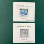 Monaco 1992 - Speciaal blok: Olympische Spelen Albertville, Postzegels en Munten, Gestempeld