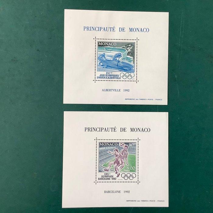 Monaco 1992 - Speciaal blok: Olympische Spelen Albertville, Postzegels en Munten, Postzegels | Europa | Frankrijk