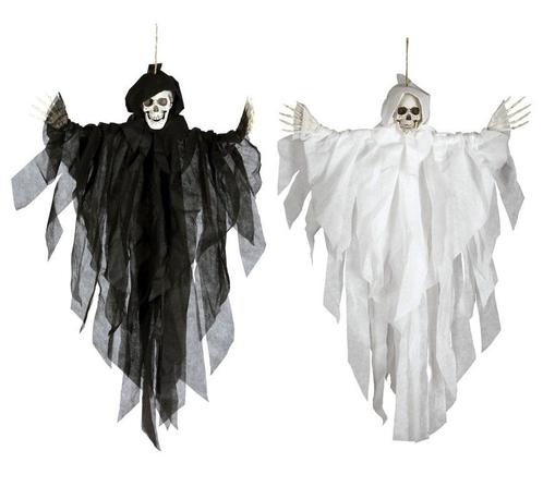 Halloween Hangend Skelet 75cm, Hobby en Vrije tijd, Feestartikelen, Nieuw, Verzenden
