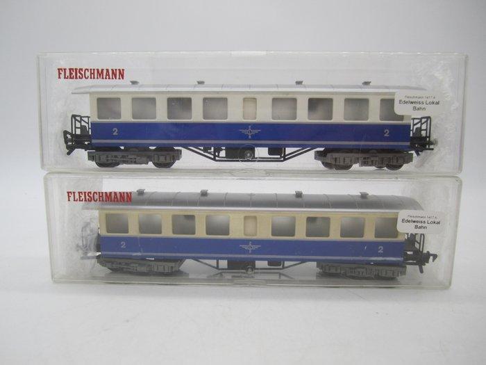 Fleischmann H0 - 1417 A - Wagon de passagers pour trains, Hobby en Vrije tijd, Modeltreinen | H0