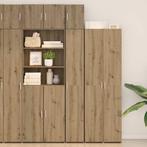 vidaXL Slank Opbergkast artisanaal eikenkleurig 30 x 42.5 x, Huis en Inrichting, Kasten | Dressoirs, Verzenden, Nieuw