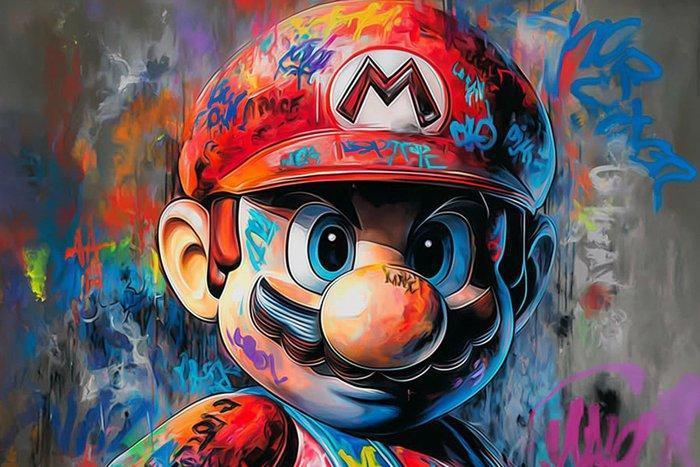 IPR Graph - “Mario: Poder Pixelado en Spray, Games en Spelcomputers, Spelcomputers | Overige Accessoires