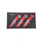 WEBER TOOLS Tooltray Haakse sleutelset Torx, Resitorx en Inb, Ophalen of Verzenden, Nieuw