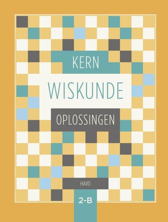 KERN Wiskunde / oplossingenboek havo 2 deel B 9789493224605, Boeken, Schoolboeken, Zo goed als nieuw, Verzenden